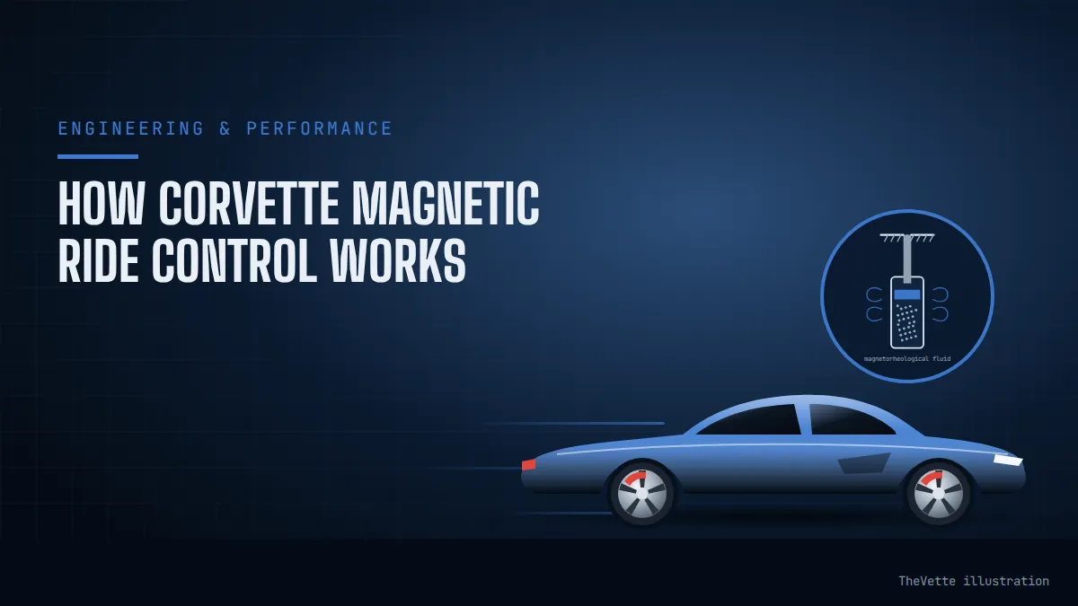Illustrated cover for How Corvette Magnetic Ride Control Works