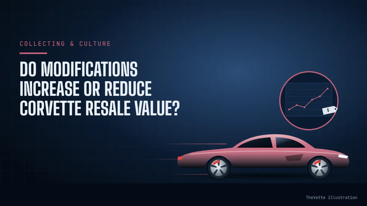 Illustrated cover for Do Modifications Increase or Reduce Corvette Resale Value?