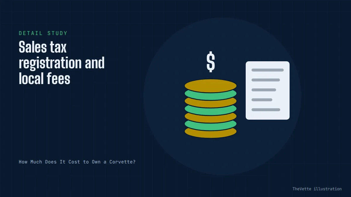 Detail illustration for How Much Does It Cost to Own a Corvette?